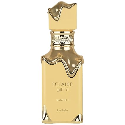 Lattafa Eclaire Banoffi – Gourmand, Sweet, Fruity, Musky – Eau de Parfum Spray Long-Lasting Fragrance for Women, 3.4 Ounce / 100 ml