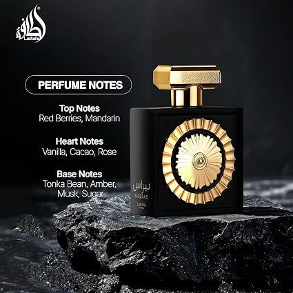 Lattafa Perfumes Nebras for Unisex Eau de Parfum Spray, 3.4 Ounce
