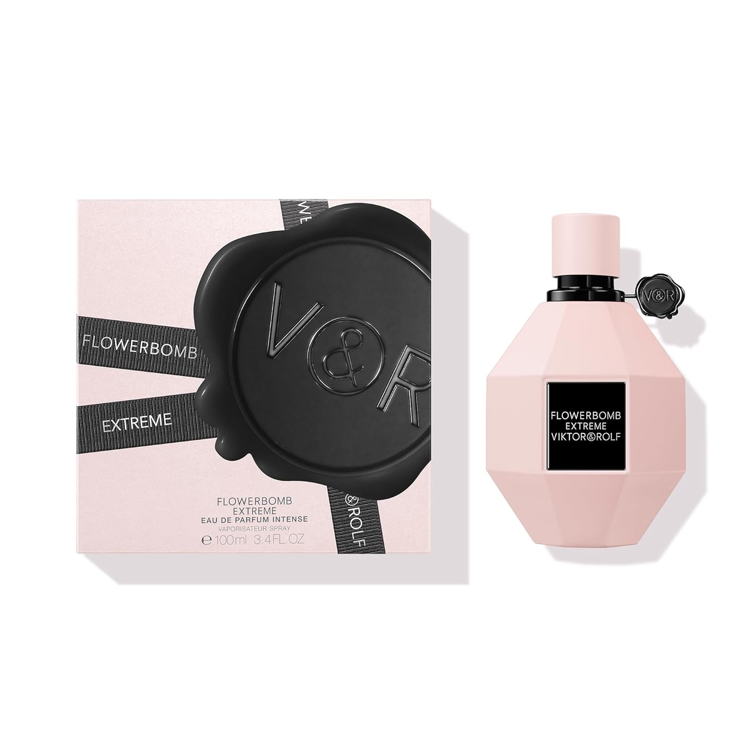 Viktor&Rolf - Flowerbomb Extreme - Eau de Parfum Intense Womens Perfume - Intense & Floral - With Raspberry, Jasmine, Rose, Orange Blossom & Vanilla Bean