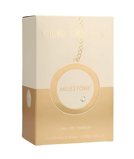 Milestone Club de Nuit eau de parfum packaging on a white background
