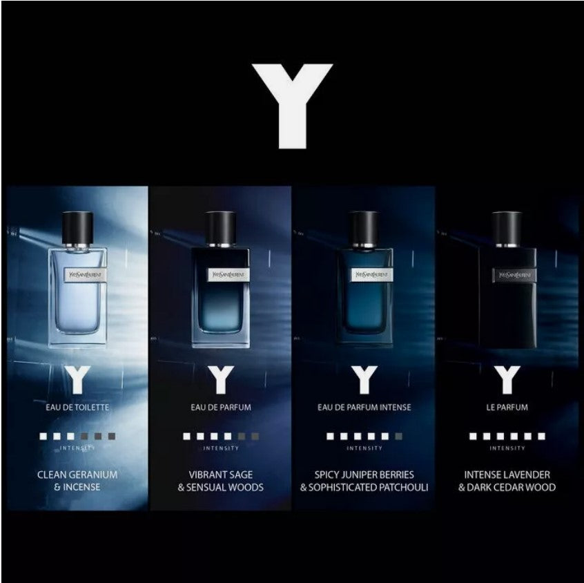 Yves Saint Laurent Y 100ML / 3.3oz Men's Eau de Parfum edp