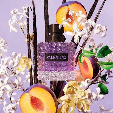 Valentino Born in Roma Donna Purple Melancholia Eau de Parfum 3.4 fl. oz – Luxury Floral Woody Fragrance for Women