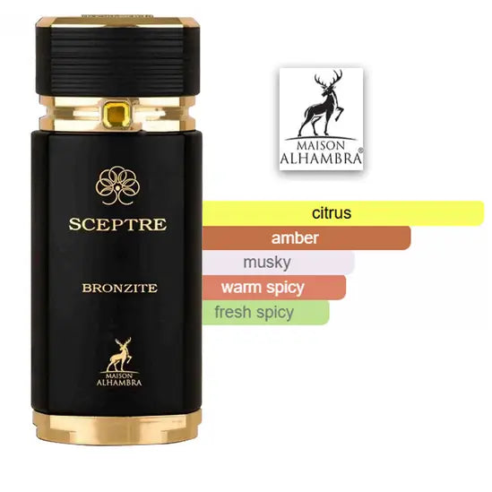 Maison Alhambra Sceptre Bronzite 3.4 oz / 100 ml Eau De Parfum Unisex Spray