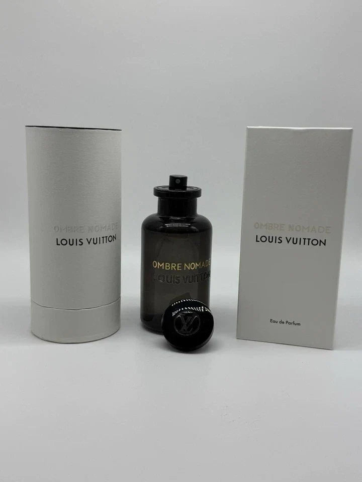  perfume bottle with packaging on a white background