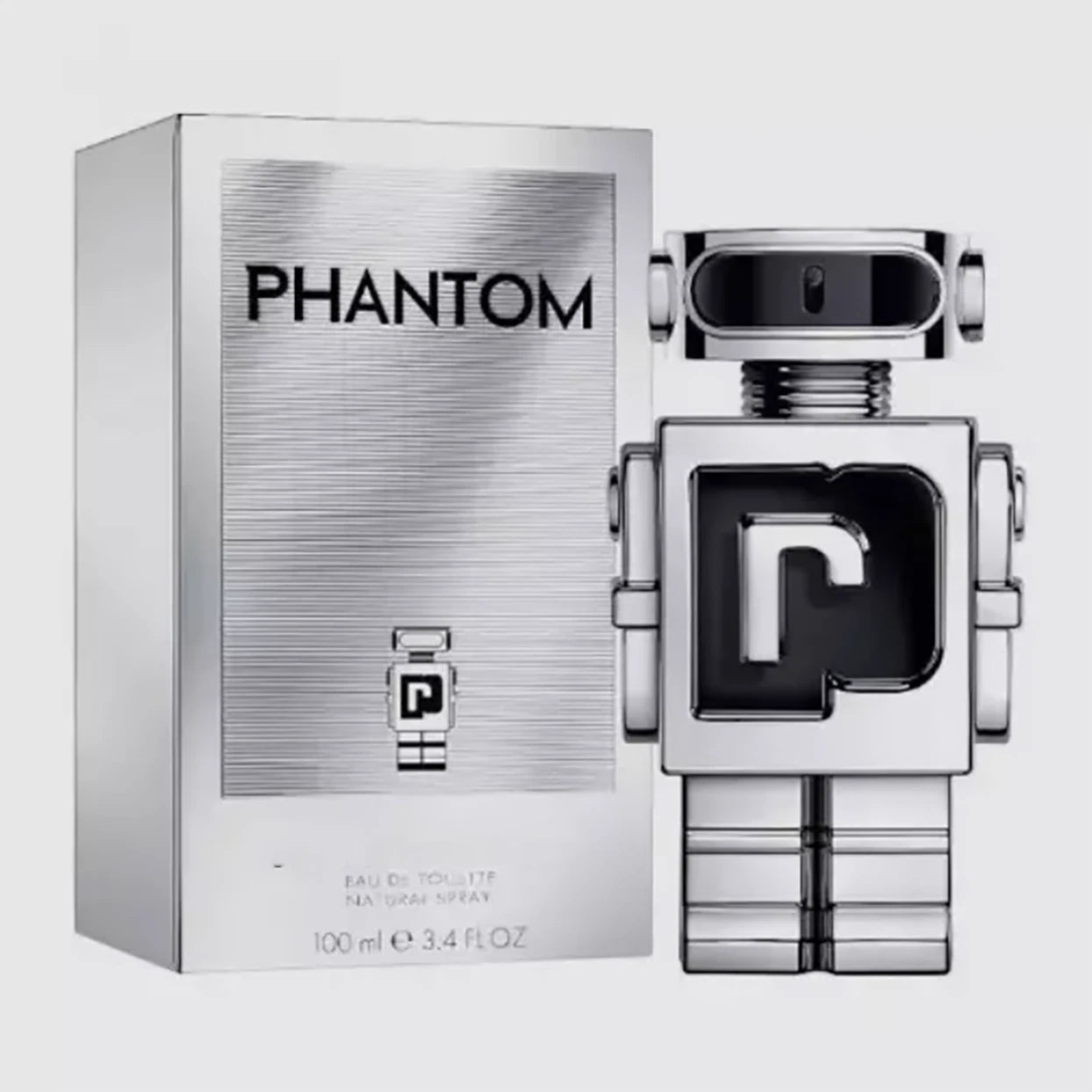 Phantom by Paco Rabanne 3.4 oz/100 ml EDT Cologne for Men New In Sealed Box