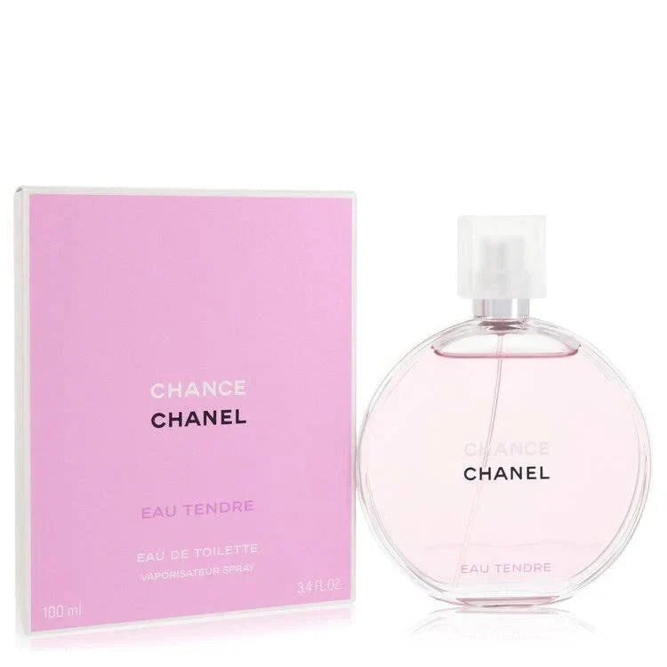 CHANCE EAU TENDRE by Chanel Eau de Toilette EDT 3.4 oz / 100 ml